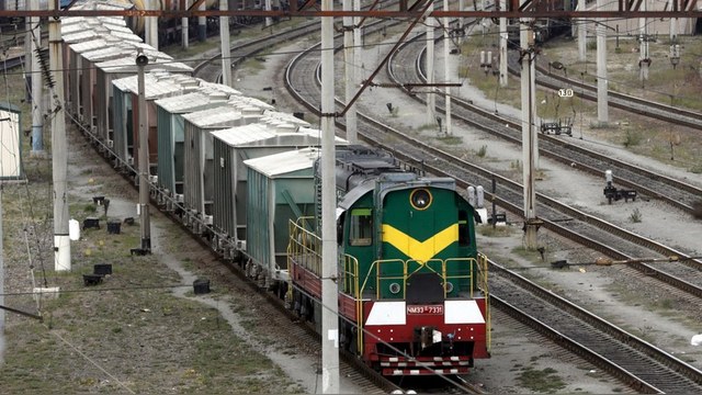 Украинский поезд обошел Россию, но застрял из-за отсутствия клиентов