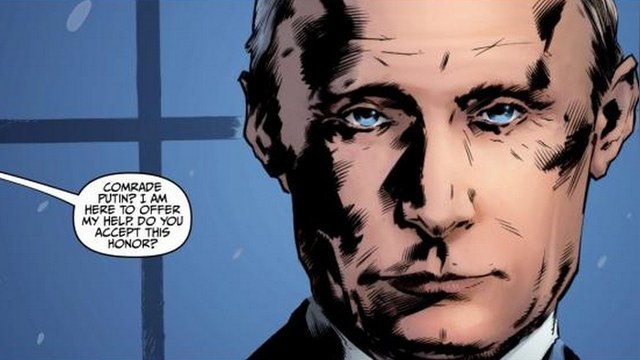 NYDN: В новом комиксе Путин завоюет мир руками космонавта-сверхчеловека