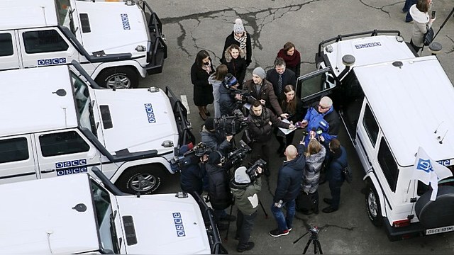 ОБСЕ требует расследовать публикацию списка журналистов, работающих в ДНР