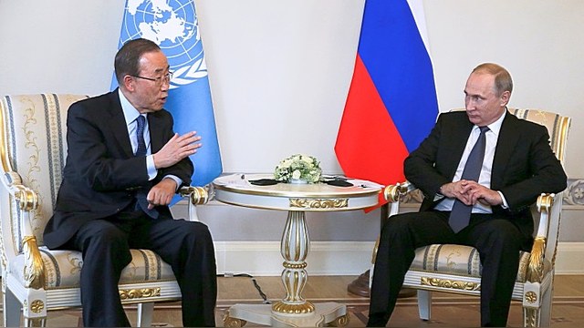 ICTV не обнаружил на сайте ООН «шокирующих» слов Пан Ги Муна о России 