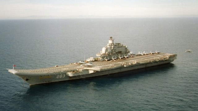 Daily Beast: «Адмирала Кузнецова» направляют в Сирию торговать лицом
