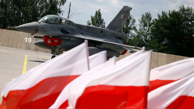 TVN24: Перехваченный польскими F-16 россиянин «долетел» до соревнований