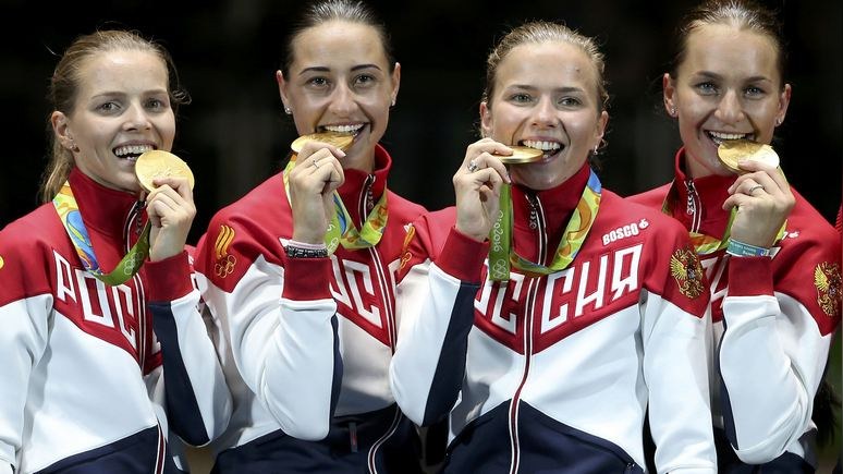 NBC: Женская сборная РФ по фехтованию одержала верх над украинками в Рио