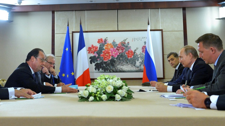 20 minutes: Олланд призвал Путина «смотреть в лицо ситуации в Сирии и на Украине»