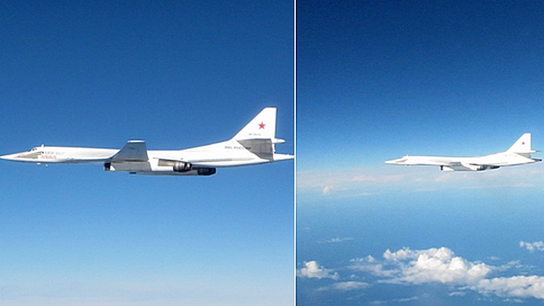 DT: «Тайфуны» перехватили Ту-160 на подлете к территории Великобритании