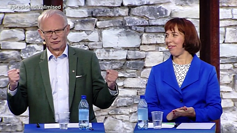 Русская тема оказалась в центре дебатов кандидатов в президенты Эстонии 