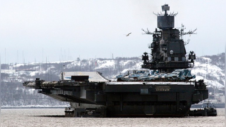 Daily Mail: Британцы встретят «Адмирала Кузнецова» во всеоружии