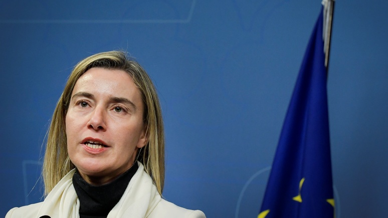 Могерини: ЕС обсуждает санкции против сирийских политиков, а не против России