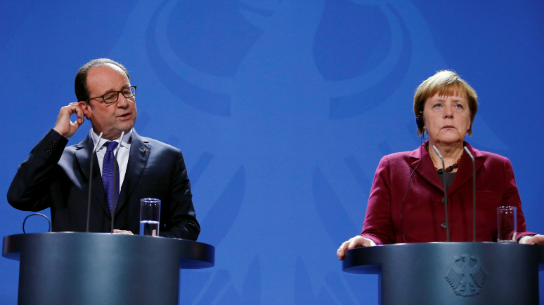 Le Monde: Меркель и Олланд признали, что им нечем давить на Россию