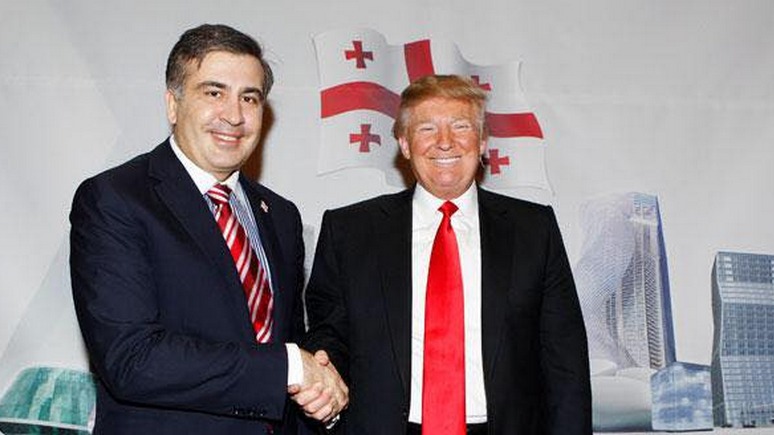 Саакашвили: Мы с Трампом давние друзья
