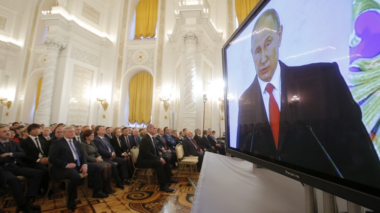 NYT о послании президента: В «момент триумфа» Путин казался удивительно сдержанным