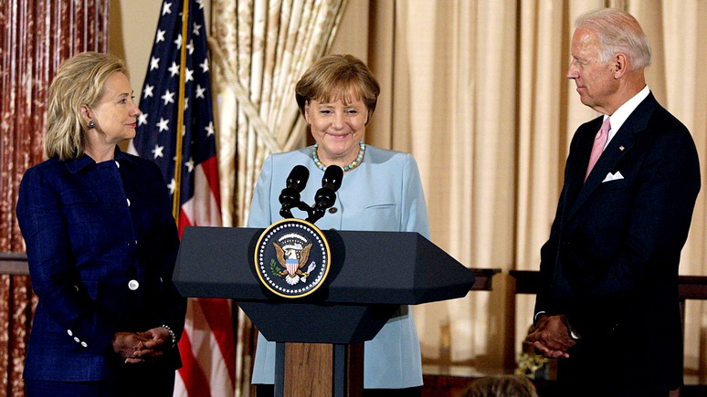 CM: Меркель и компания достойно продолжат «русофобскую» эстафету Клинтон