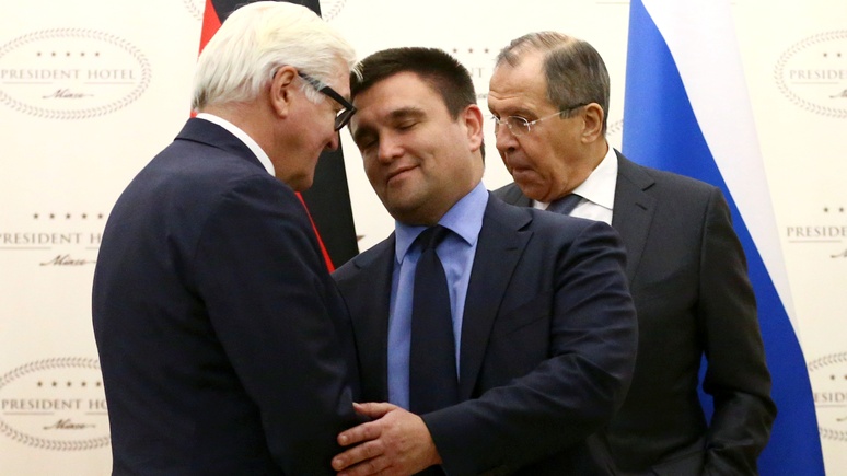 Глава МИД Германии не удовлетворен «Минском» и не намерен признавать Крым 