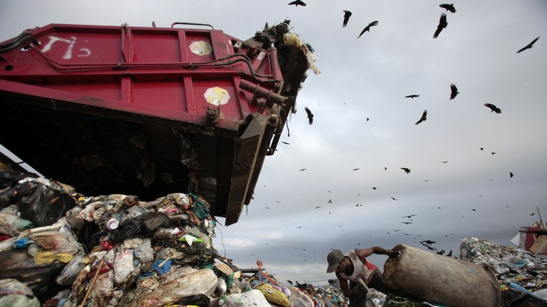 112: Львовскому мусору нашлось место на просторах востока Украины 