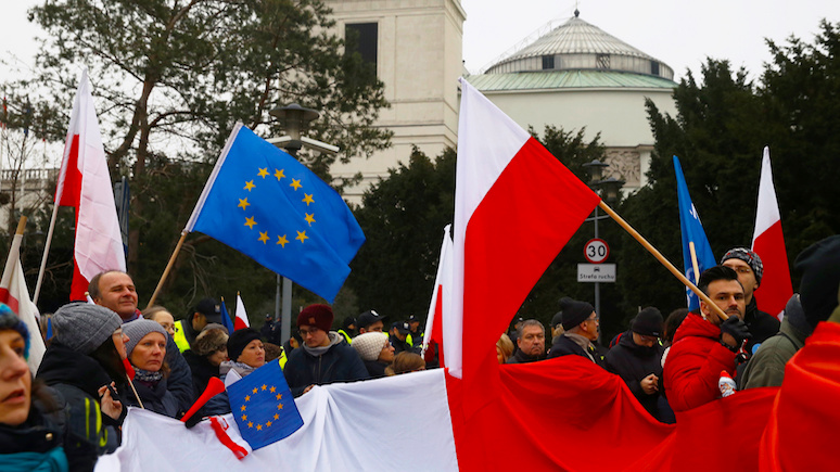 Gazeta Wyborcza: Россия видит в Польше «майдан» там, где его нет