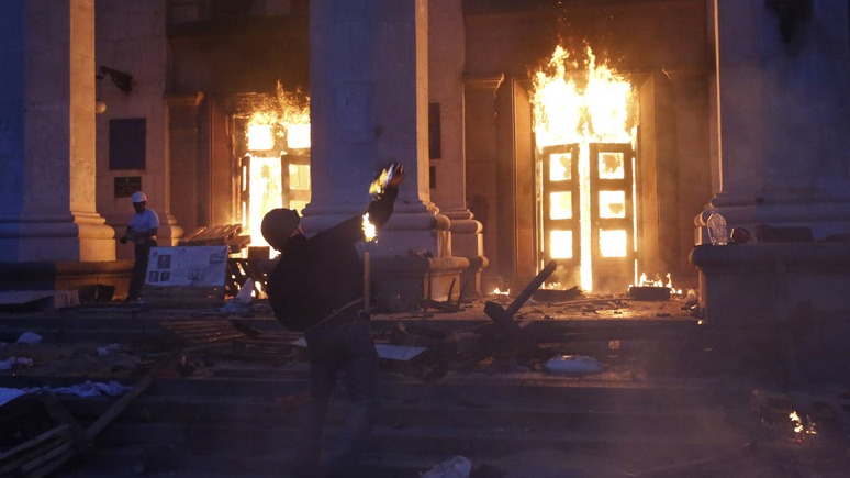 ЗН: украинская полиция потеряла улики по делу о пожаре в Доме профсоюзов