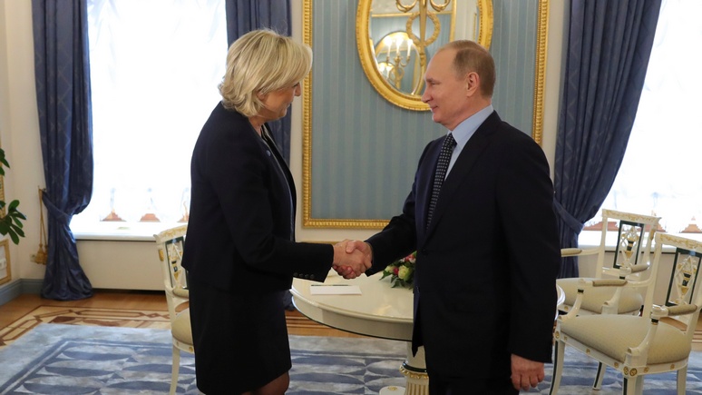 Guardian: неожиданный визит Ле Пен в Кремль  озадачит  многих в Европе