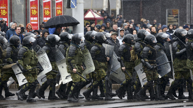 Washington Post: Минск покажет протестующим, что «майдана» не допустит