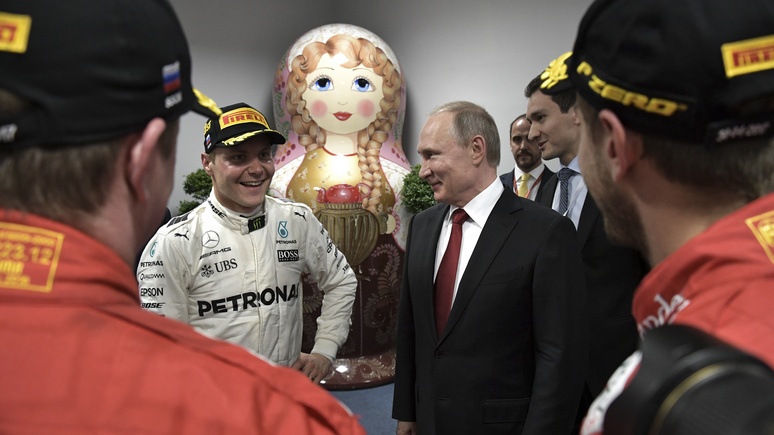 FAZ: «Формула-1» в Сочи прославляет не гонщиков, а российское руководство
