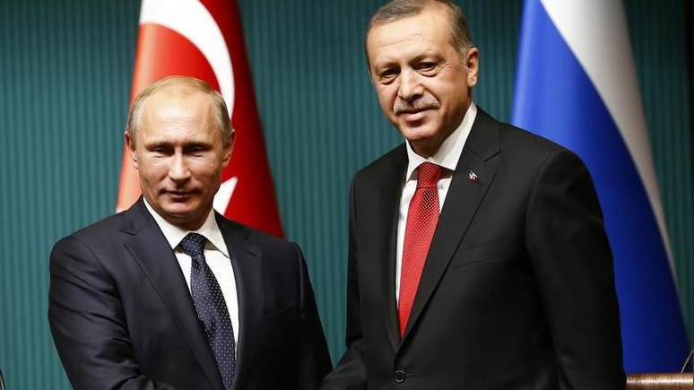 Bild: Путин и Эрдоган — друзья во всём, кроме помидоров