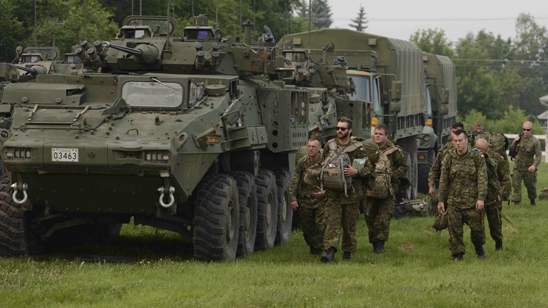 45eNORD.ca: канадская военная техника в Латвии — сигнал единства НАТО