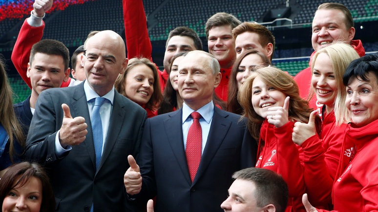 KZ: глава ФИФА пригласил любителей футбола в «прекрасную страну» Россию