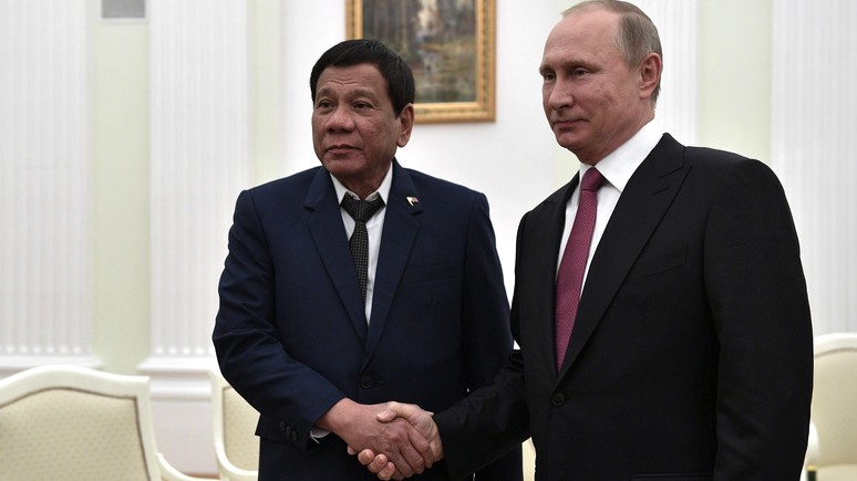 South China Morning Post: Дутерте стал для Путина ключом к Юго-Восточной Азии без США