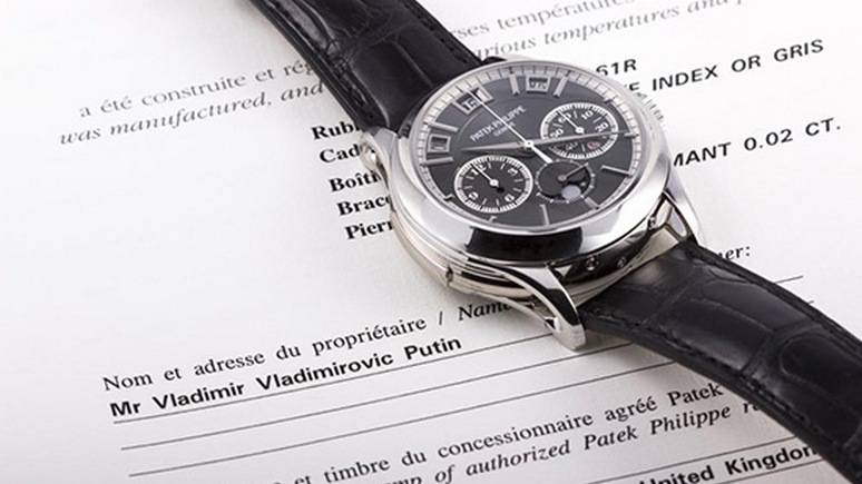 Репортёр Atlantico «отнял» у Путина часы за €1 млн