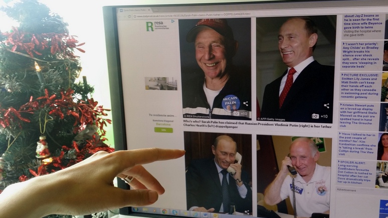Daily Mail: экс-губернатор Аляски «узнала» Путина в собственном отце 