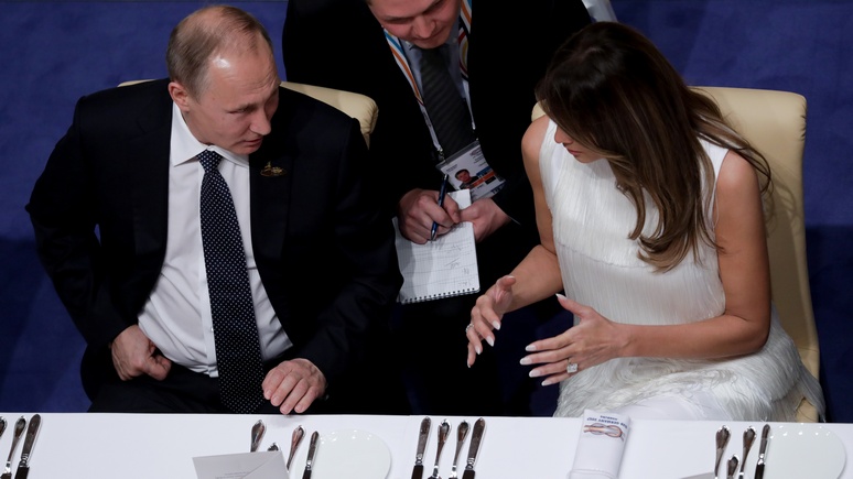 Blick: Меланья и Путин прекрасно поняли друг друга 