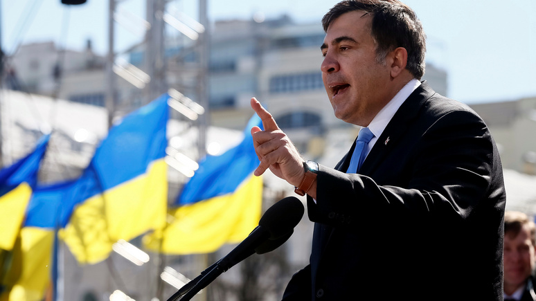 WP: Саакашвили рассказал, как спасёт украинцев от Путина и Порошенко