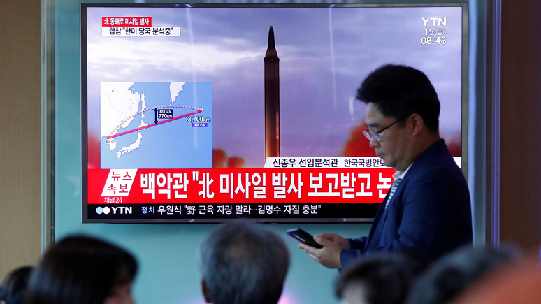 Wall Street Journal: КНДР совершила новый запуск ракеты