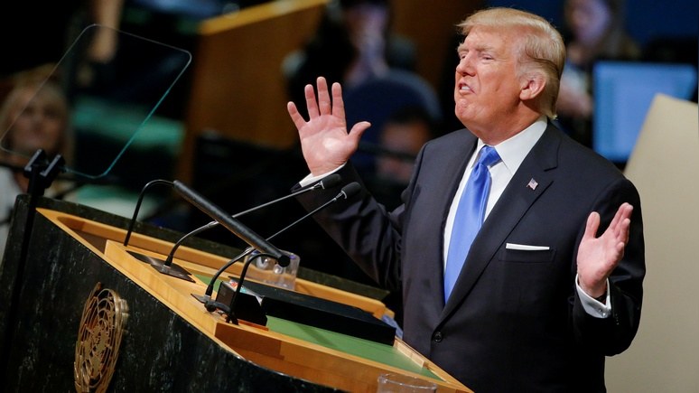CT: Москва разочарована «крайне опасным» выступлением Трампа в ООН