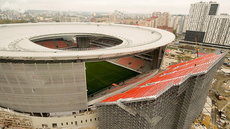 Eurosport: для ЧМ-2018 в Екатеринбурге соорудят «безумный стадион»