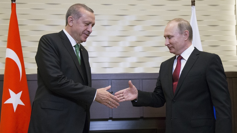 DW: экономические и военные противоречия делают «дружбу» Путина и Эрдогана недолговечной