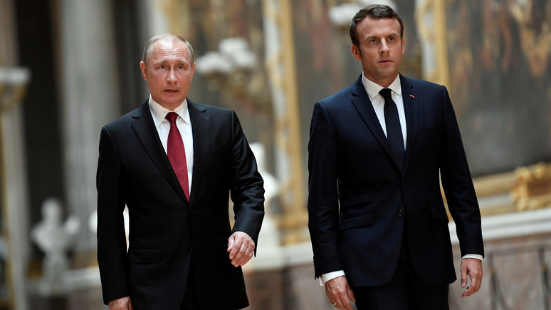 Reuters: Макрон призвал Путина защитить граждан Сирии