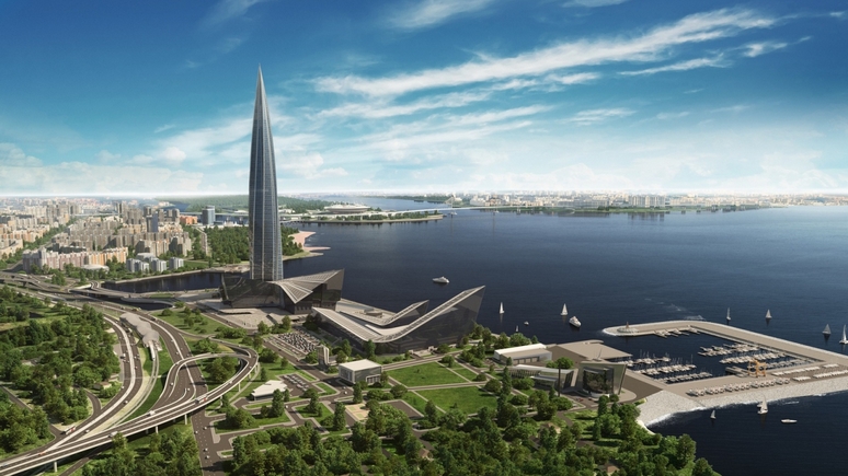 Bild: высочайший небоскрёб Европы в Петербурге покажет мощь «Газпрома»