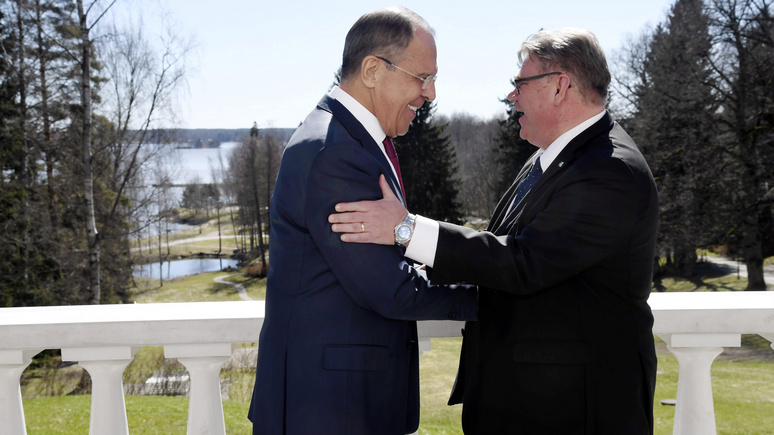 Глава МИД Финляндии: всегда приятно встречаться с dorogoy Sergey Lavrov
