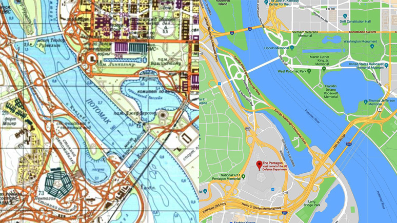 Daily Mail: задолго до Google в СССР создали сверхточные карты США