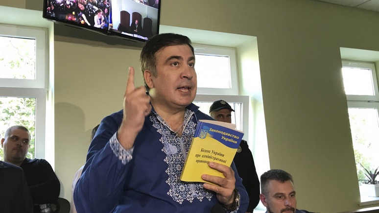 1+1: Саакашвили разрешили перезимовать на Украине 