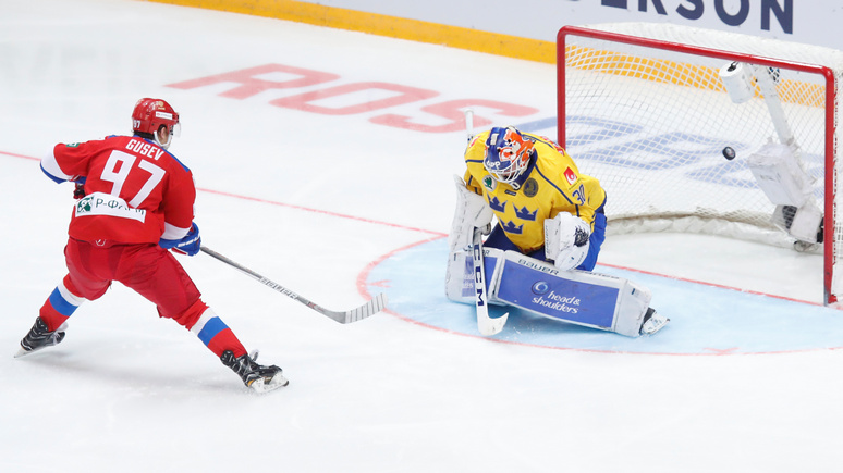 Aftonbladet: российские хоккеисты «раскатали» шведов, но без огонька