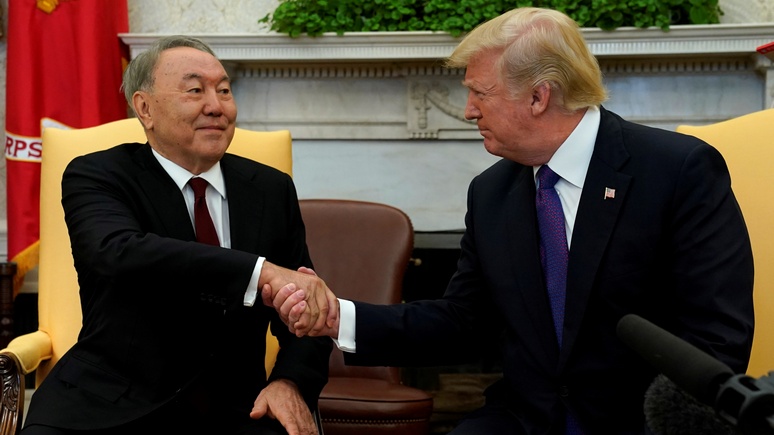 CNBC: Трамп расстелил красный ковёр перед Назарбаевым за «стратегическую важность»
