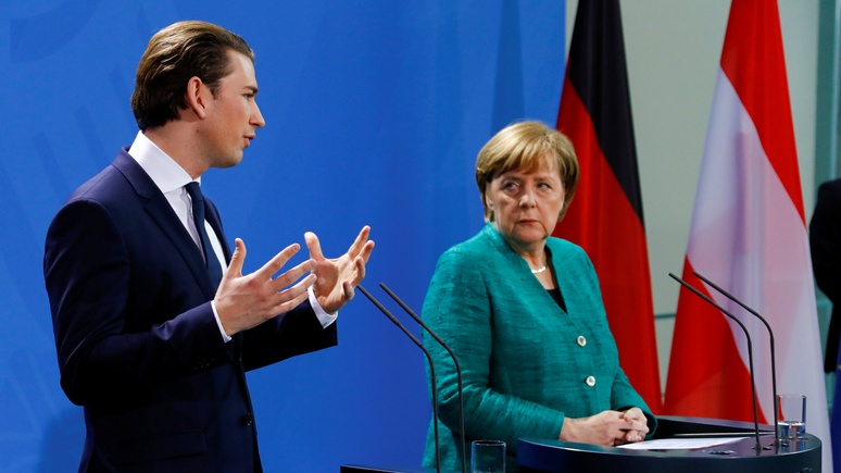 DW: молодой канцлер из Австрии станет для Меркель «головной болью»