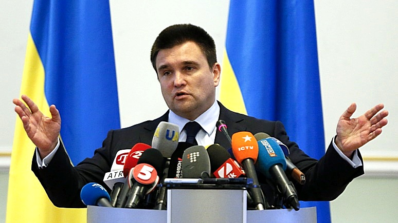 Климкин назвал предложение России вернуть военную технику из Крыма «попыткой легализовать аннексию»