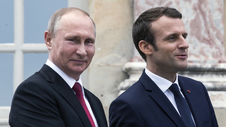 Le Parisien: Макрон и Путин обсудят майскую встречу и диалог вне политики