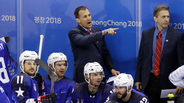 NYP: разъярённый тренер сборной США по хоккею не подал руки российскому коллеге
