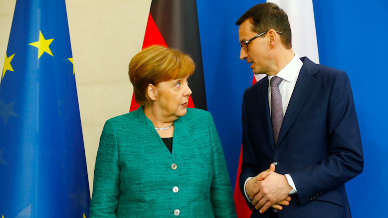 GW: визит премьера Польши не изменил симпатии Германии к «Северному потоку — 2»