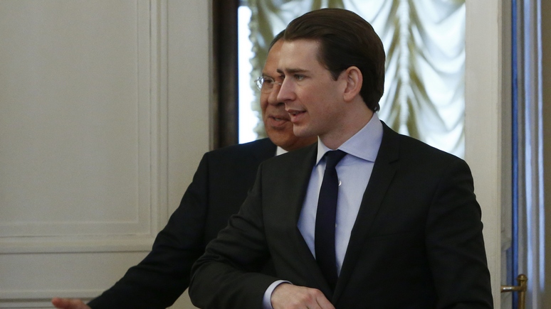 Kurier: первый зарубежный визит новый канцлер Австрии совершит в Москву