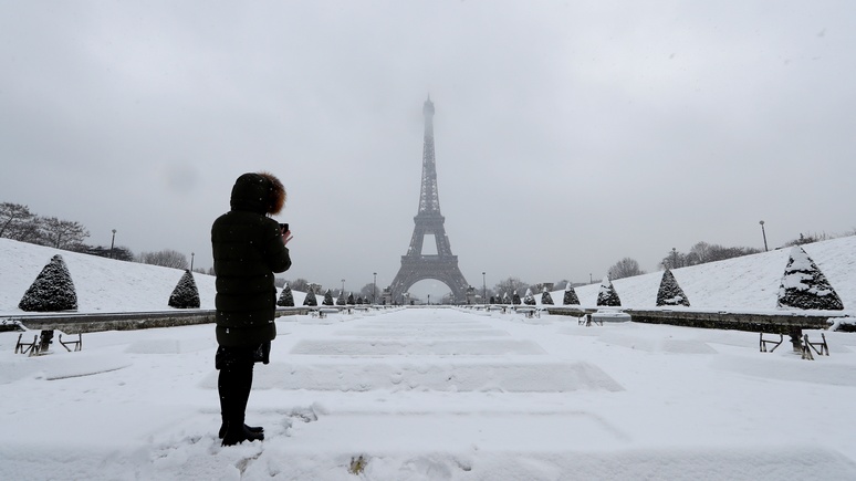 Ouest-France: французов пугают «сибирским холодом», но до Сибири им далеко  
