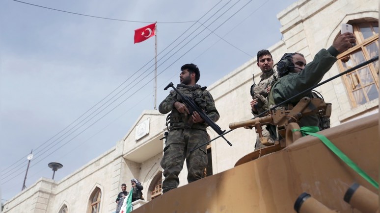 BBC: турецкие власти сообщили об успешном взятии центра Африна